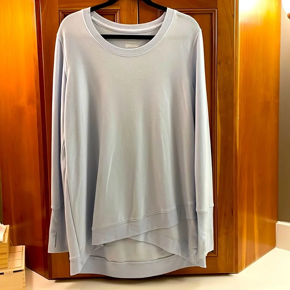 Women’s TekGear Drytek Crossover Sweatshirt Pullover Size Large - Picture 1 of 5